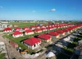 A housing development along the East Bank corridor (DPI photo)