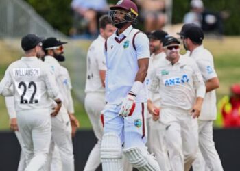 Roston Chase has struggled with the bat since taking over as West Indies Test captain in May.