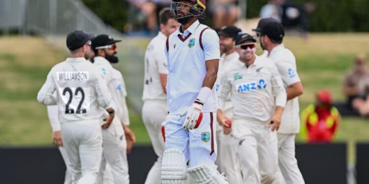 Roston Chase has struggled with the bat since taking over as West Indies Test captain in May.