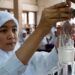 © ADB/Eric Sales A student works in a chemistry lab in Indonesia's Yogyakarta Province.