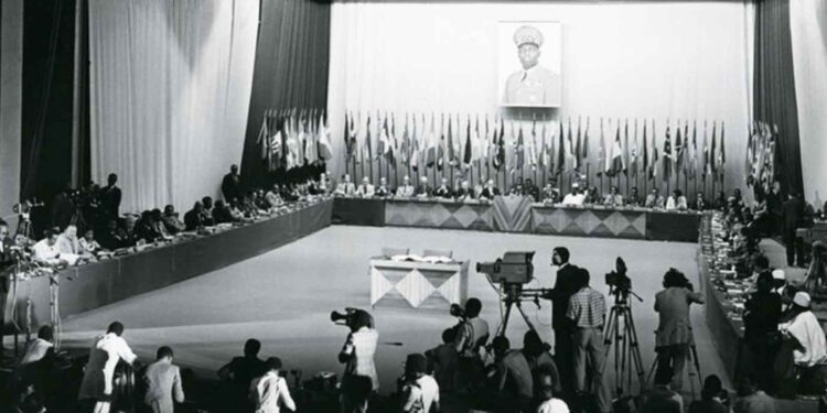 The first Lomé Convention was signed in Lomé, Togo, on February 28, 1975. Lomé is the capital city of Togo, which served as the location for negotiations and the formal signing of the agreement between the European Economic Community (EEC) and 46 African, Caribbean, and Pacific (ACP) countries.