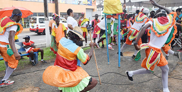 Masquerade Band (Guyana Chronicle photo)