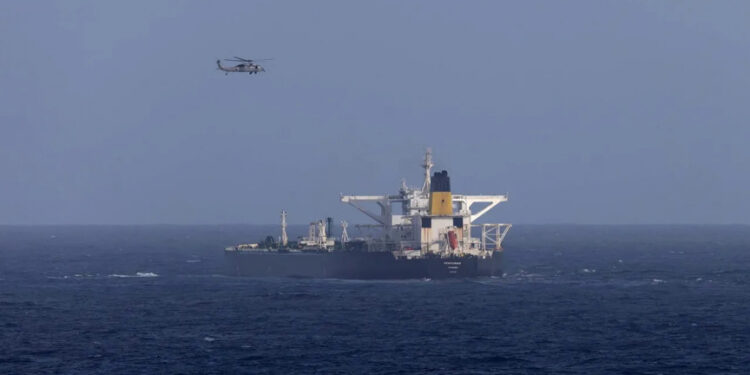 Trump declared a "total and complete blockade" of sanctioned oil tankers entering or leaving Venezuela. (Photo/Reuters)