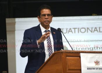 Education Minister Michael Dowlath -
