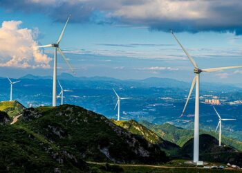 A wind farm in Liupanshui City, southwest China's Guizhou Province, August 18, 2025. /VCG