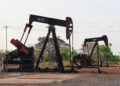Oil pumpjacks in Lagunillas. Fixing Venezuela’s oil industry infrastructure would take many years and cost tens of billions of dollars. Photograph: Isaac Urrutia/Reuters