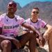 Kagiso Rabada and George Linde flaunt South Africa's Pink Day jersey  •  Cricket South Africa