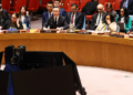 Sun Lei, China's deputy permanent representative to the UN, speaks during a UN Security Council meeting at the UN headquarters in New York, January 15, 2026. /VCG