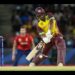 West Indies’ Johnson Charles bats during the men’s T20 World Cup cricket match against England at Daren Sammy National Cricket Stadium, Gros Islet, St Lucia, on June 19, 2024.