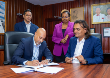 Beharry - Amber Signing of Agreement