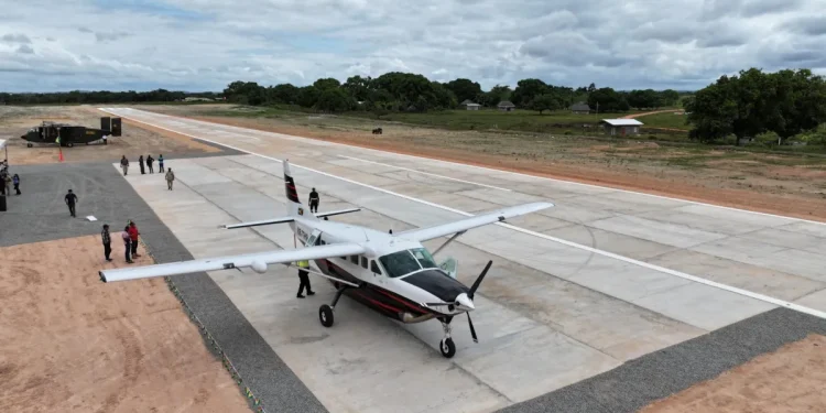 New Airstrip commissioned at Aishalton in Region Nine