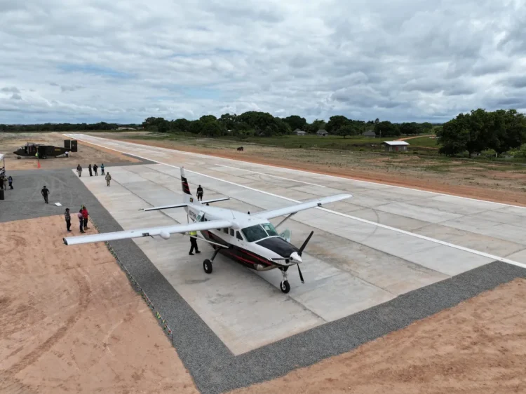New Airstrip commissioned at Aishalton in Region Nine