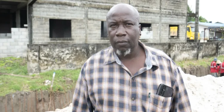 Deon Younge, a resident and councillor