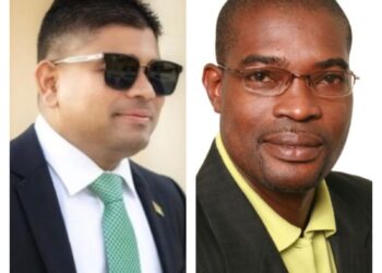L-R WIN Leader and Leader of the Opposition Azruddin Mohamed; AFC Chairman and Interim Leader David
