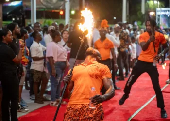 A scene from the Mash Launch 2026 on Friday evening (DPI photo)