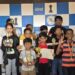 Prize winners for MOO! Milk sponsored the National U12 Chess Tournament