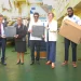 Pictured from left, EU Ambassador, Luca Pierantoni; Chancellor of the Judiciary (ag), Justice Roxanne George-Wiltshire; Attorney General and Minister of Legal Affairs, Anil Nandlall, SC; UNDP’s Resident Representative, Kathy Thomas and UNDP’s Project Analysis, Chevy Devonish