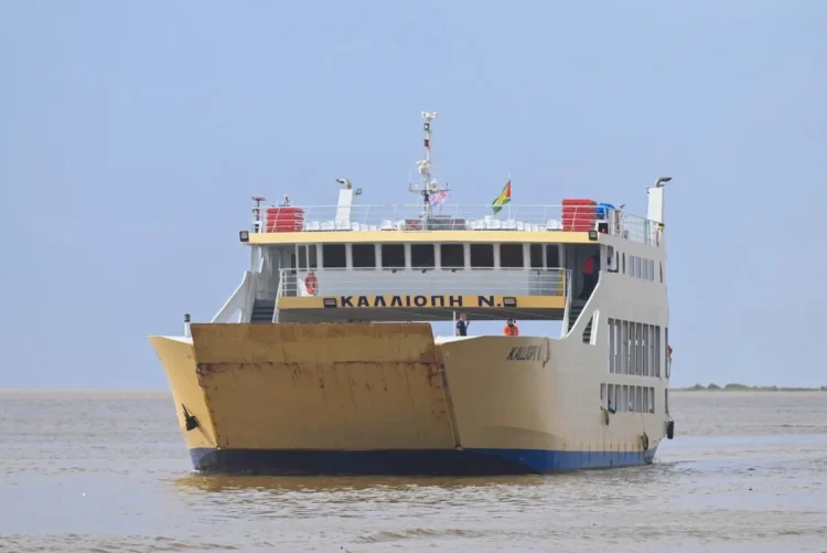 The newly acquired vessel arrived at the Georgetown Wharf on Wednesday afternoon