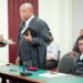 L-R Requesting state lead counsel, Terrence Williams KC and Attorney General Anil Nandlal SC