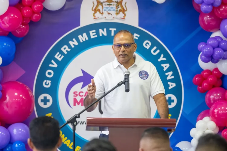 Minister of Health, Dr Frank Anthony,