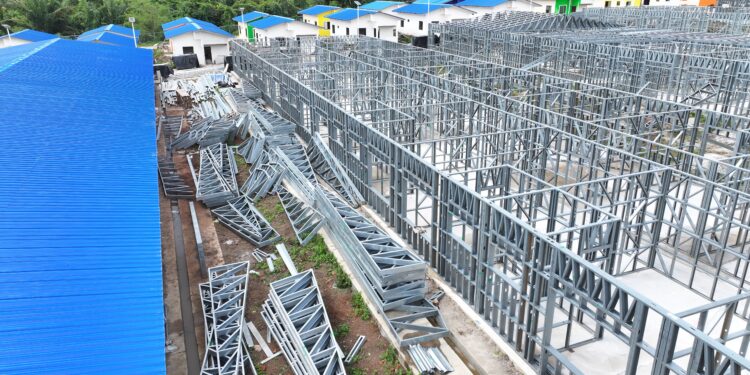 The stalled Hosororo Secondary School