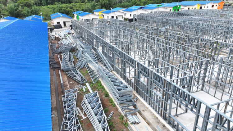 The stalled Hosororo Secondary School