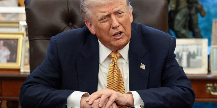 President Donald Trump 
Evelyn Hockstein/Reuters