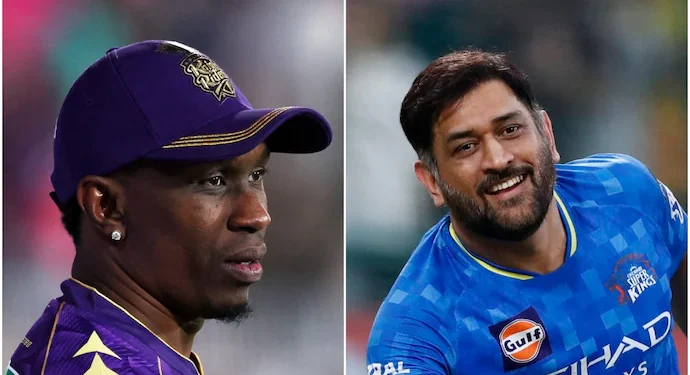 Dhoni and Bravo shared a great bond at CSK. (Photo: PTI)