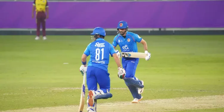 Ibrahim Zadran and Darwish Rasooli added 162 for the third wicket © Afghanistan Cricket Board
