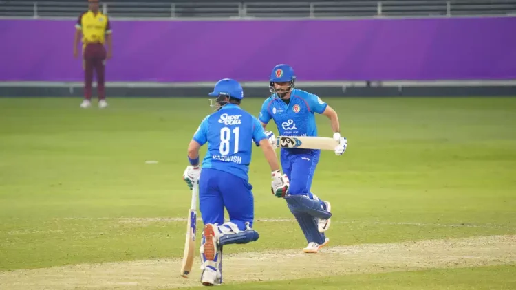 Ibrahim Zadran and Darwish Rasooli added 162 for the third wicket © Afghanistan Cricket Board