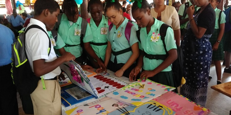 Photo of Guyana School's children