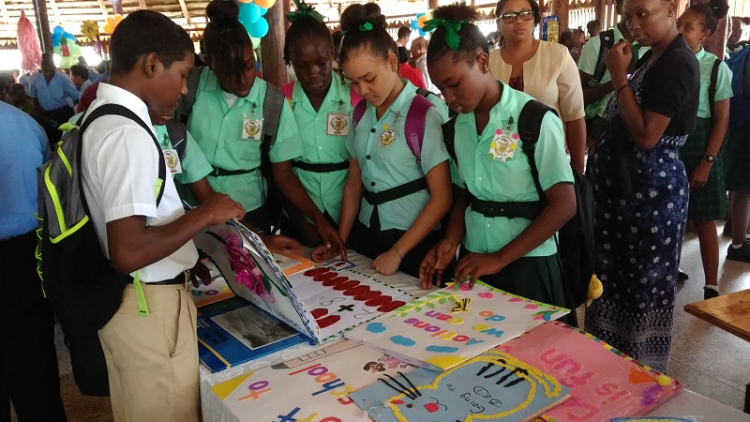 Photo of Guyana School's children