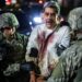 Venezuela President Nicolas Maduro being kidnapped by United States soldiers in Venezuela