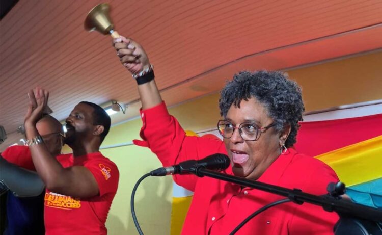 Barbados PM Mia Mottley (WiredJA photo)