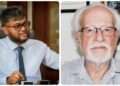L-R Ubraj Narine, Kit Nascimento