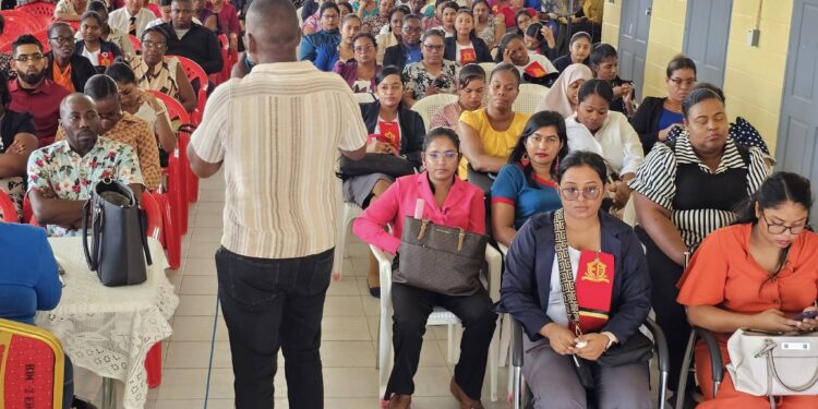 Guyana Public School Teachers (Guyana Teachers Union facebook photo)