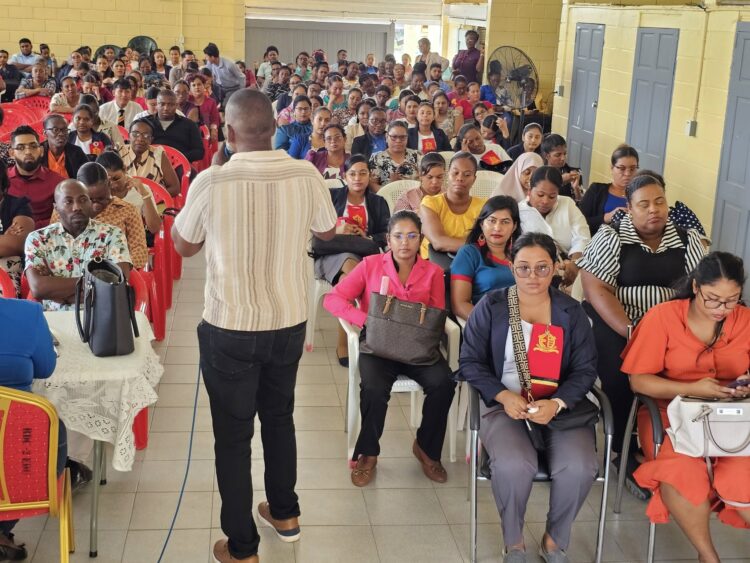 Guyana Public School Teachers (Guyana Teachers Union facebook photo)