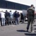 © Wikipedia/Corey Bullard/ICE ICE agents detain workers at vehicle manufacturing plant in Georgia, United States.