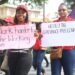 Public Servants participating in Labour Day March and Rally