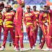 IMAGE: Consistency and rising up to the occasion will be paramount for the West Indies when they take on Zimbabwe in the T20 World Cup Super Eight match in Mumbai on Monday. Photograph: ANI
