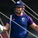 George Munsey gesticulates in the nets ahead of Scotland's opening match • ICC/Getty Images