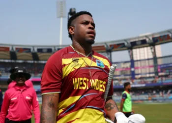 Hetmyer has 134 runs from four games in the T20 World Cup so far, batting at No. 3 • Getty Images