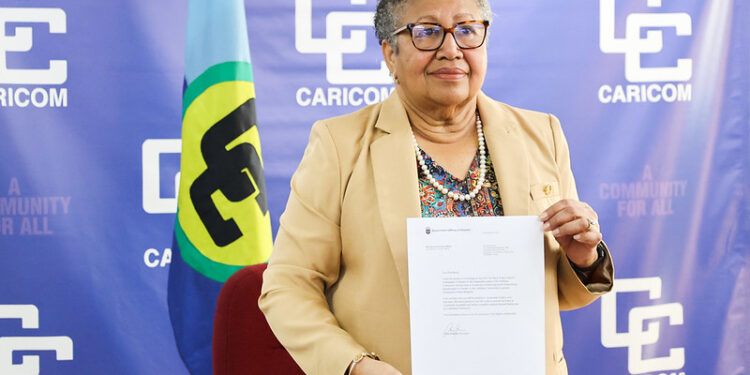 CARICOM SG during the Presentation of Credentials of the Ambassador of Sweden to CARICOM, 3 February 2026
