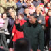 President Xi Jinping, also general secretary of the Communist Party of China Central Committee and chairman of the Central Military Commission, waves to the crowd while visiting the Longfusi commercial area in Dongcheng district of Beijing, Feb 10, 2026. [Photo/Xinhua]