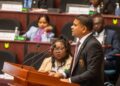 Hon. Azruddin I. Mohamed, M.P. - Leader of the Opposition making his presentation of Budget Debate on Feb 6, 2026