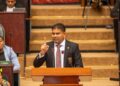 Azruddin Mohamed MP (Leader of the Opposition and WIN) making his presentation on Budget Debates, Feb 6, 2026