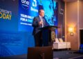 Abraham Smith, CEO One Communications, delivering his presentation at Energy Conference 2026.