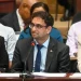 Minister of Public Service, Government Efficiency and Implementation, Zulfikar Ally, speaking at the National Assembly