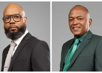 L-R Saiku Andrews MP and Sherod Duncan MP (APNU)