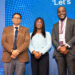 Mr. Martin Cheong, General Manager of SBM Offshore Guyana, Mrs. Kathy Smith, President of the Georgetown Chamber of Commerce and Industry and Mr. Michael Munroe, Director of the Local Content Secretariat.
